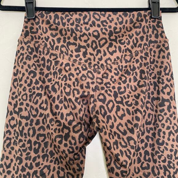 Olympia Activewear Brown Leopard Print Leggings - Picture 6 of 9
